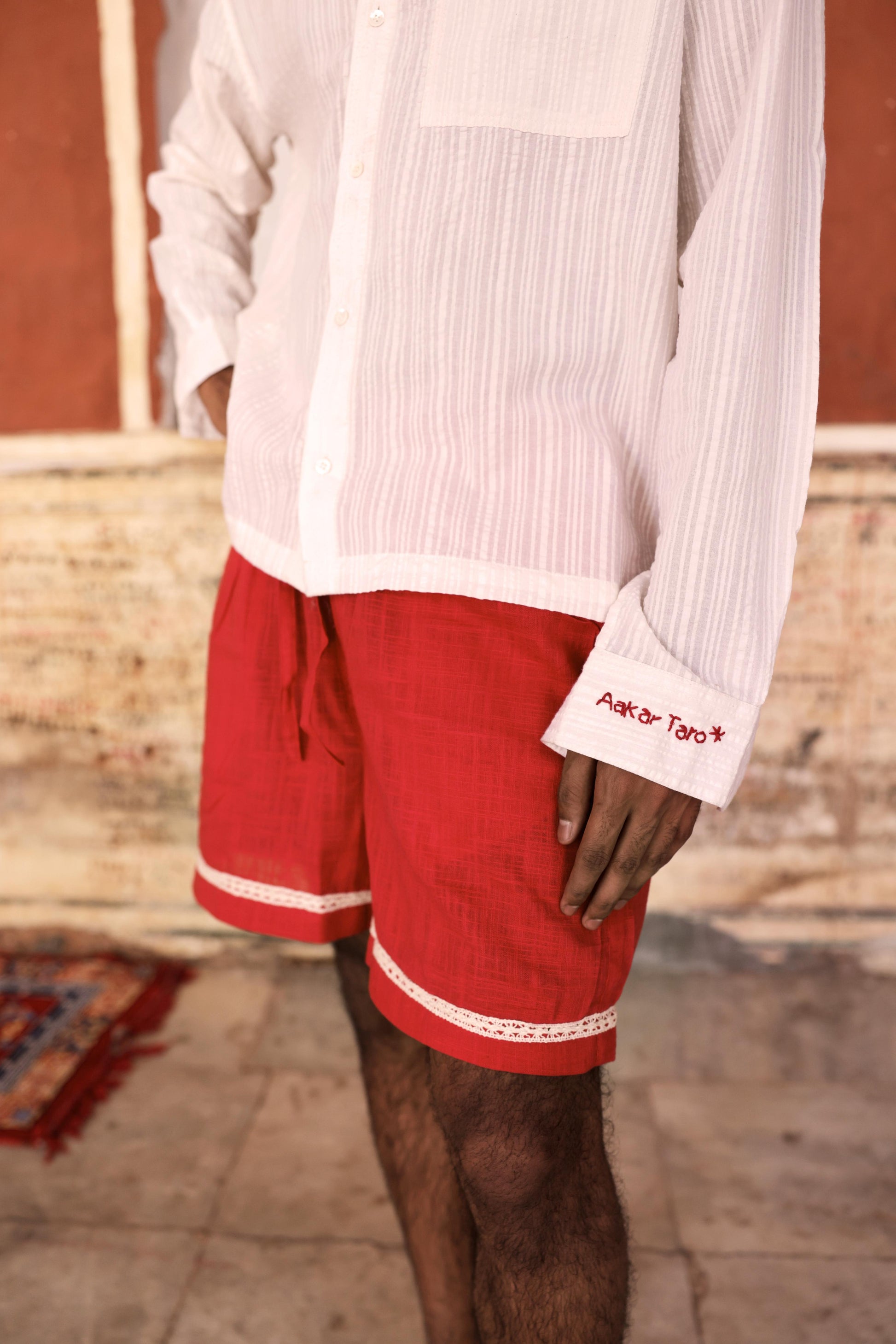 Off White Dobby Shirt